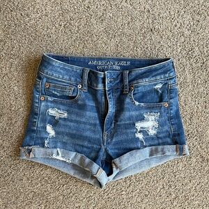 American Eagle Super Stretch Hi Rise Shorts